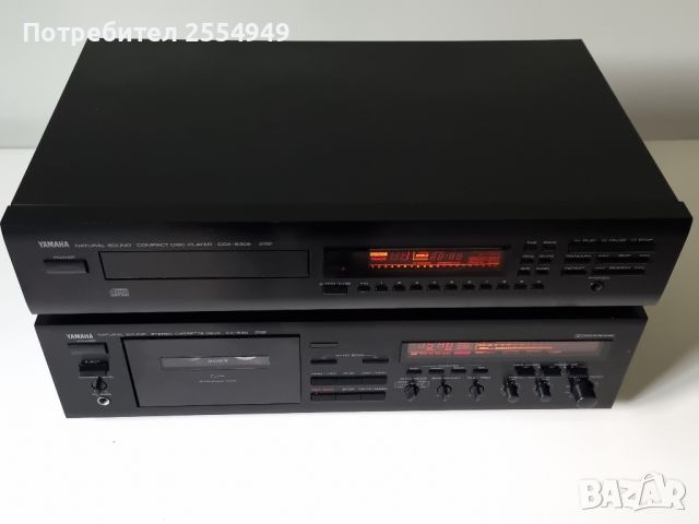 CD плейър Yamaha CDX-530E и касетен дек Yamaha KX-530, снимка 5 - Декове - 46400407