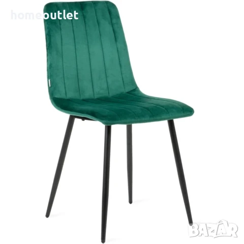 БЕЗПЛАТНА ДОСТАВКА Трапезни столове с кадифена дамаска (к-кт от 4 бр.) MUF ART SIMY02