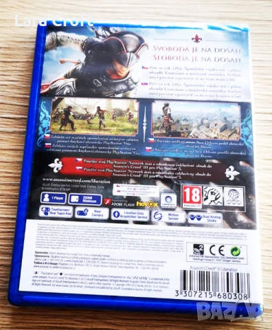 PS Vita Assassin's Creed III: Liberation НОВА, снимка 2 - Игри за PlayStation - 54276334