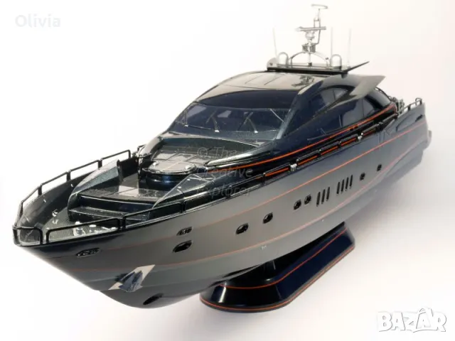 Yacht 1:72 Aurora Monaco 44 см. дължина кит за сглабяне, снимка 2 - Колекции - 49530835