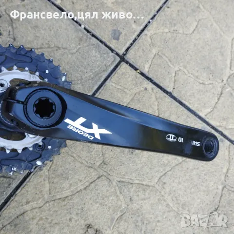 Курбел за велосипед колело Shimano deore xt fc m 785, снимка 2 - Части за велосипеди - 47255050