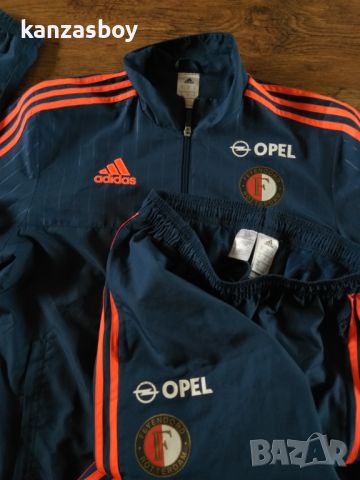 ADIDAS MENS FC FEYENOORD ROTTERDAM 2015/2016 - мъжки футболен комплект КАТО НОВ М, снимка 1 - Спортни дрехи, екипи - 45407552