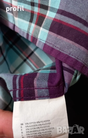 Vans M мъжка риза, снимка 6 - Ризи - 51563379