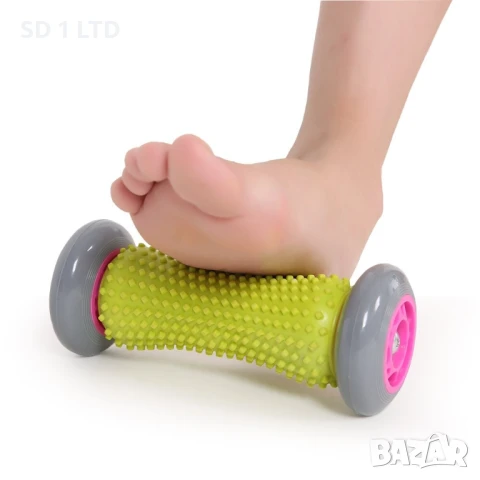 Масажна ролка за тяло Massage Roller ръчен масажор за ръце и крака топчета с различна твърдост, снимка 2 - Масажори - 51365626