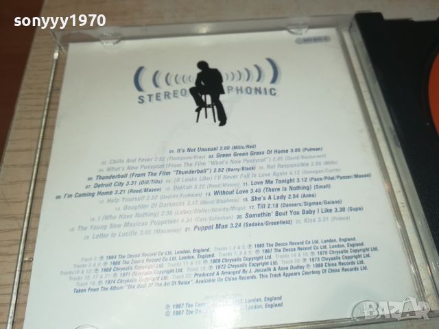 TOM JONES CD 1405241111, снимка 9 - CD дискове - 45725987