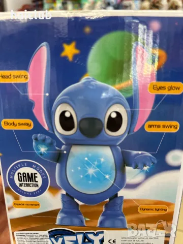 Стич музикална играчка/Stitch music toy/Стич кукла, снимка 4 - Музикални играчки - 48163797