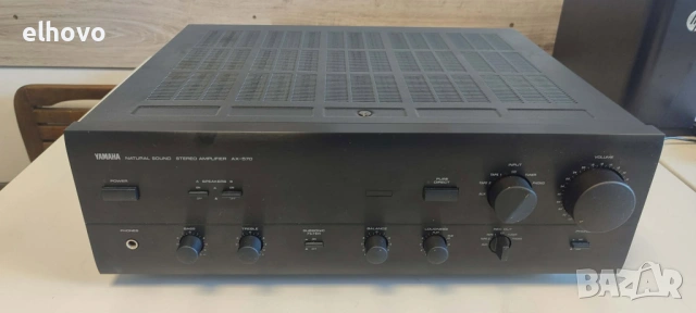 Стерео усилвател Yamaha AX-570, снимка 2 - Ресийвъри, усилватели, смесителни пултове - 54301971