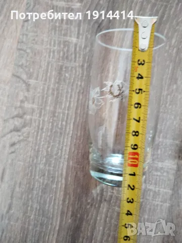 Стъклени чаши с цветя 12 бр., снимка 13 - Чаши - 49756461