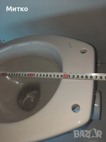 Порцеланова тоалетна чиния със задно оттичане на Фаянс FAYANS , снимка 10 - ВИК - 53748589