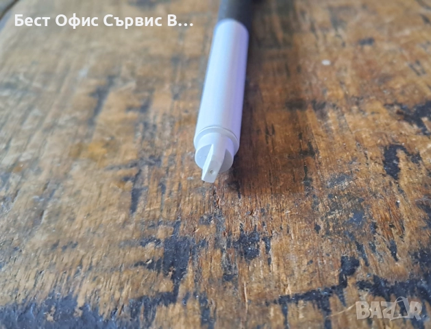 ролер Lamy Лами бял с черен гумен грип модел 377, снимка 12 - Ученически пособия, канцеларски материали - 52789466