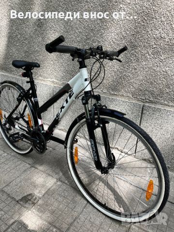 Велосипед с много лека Алуминиева рамка 28 цола 21 скорости преден амортисьор много запазено супер, снимка 2 - Велосипеди - 45433790
