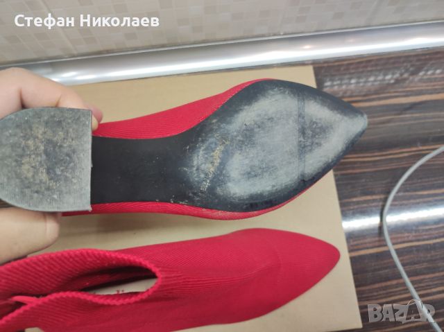 Дамски обувки с ток Stradivarius , размер 40, снимка 3 - Дамски обувки на ток - 46170024