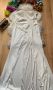 Нова официална бяла рокля с пайети, снимка 1 - Рокли - 45282249
