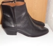 Черни боти от естествена кожа Massimo Dutti, размер EU 40, снимка 10