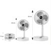 Преносим Вентилатор с USB зареждане Телескопичен ventilator , снимка 5