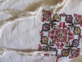 19век кенарена шопска шевица Покривка ръчна бродерия, снимка 9