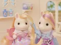 Фризьорски салон комплект с аксесоари Sylvanian Families с пони, снимка 7