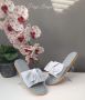 Дамски чехли от Еко кожа с панделка 🎀, снимка 1 - Маратонки - 45503452