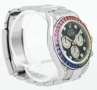 Rolex Cosmograph Daytona 40mm White Gold "Rainbow" Automatic Дамски / Унисекс Различни Варианти, снимка 11