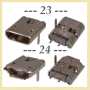 Букса  конектор USB micro  , 2/5 pin connector, снимка 13