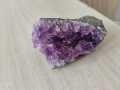 Естествен аметист – необработена друза, 75 г / 6,5 см, бразилски. , снимка 5