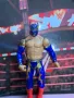 Екшън фигура WWE Sin Cara Син Кара Basic Series Lucha играчка BLUE, снимка 11