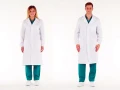 Медицинска престилка Gima 26084 EU 48 L Медицинско облекло Медицинска униформа, снимка 4
