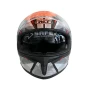 КАСКА ЗА МОТОР С ОЧИЛА, Размери S, M, L, XL - Черен мат/Червен - 721368, снимка 4