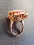 Прекрасен Дамски златен пръстен  с камея ,злато 9 к., снимка 9