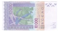 Côte d'Ivoire-10 000 Francs CFA-2018-P# 118Ar-Paper, снимка 2
