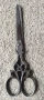 Антикварни фризьорски ножици L.Leikauf - Solingen, около 1900 година, снимка 6
