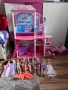 Къща на Барби Barbie кола и кукли, снимка 1
