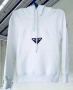 Детско худи с качулка PRADA оригинал  унисекс – бяло, за 3-4 години , снимка 2