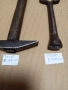 Комплект Соц Стари Ръчно Ковани Наковалня И Чукче Чук За Клепане На Коси. , снимка 17