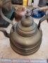 Масивен старинен меден чайник, снимка 1 - Антикварни и старинни предмети - 45665036