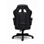 Премиум геймърски стол с масажна функция, поставка за крака и ергономична метална рамка, PU кожа, снимка 7