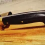 Ловен масивен нож, с дръжка от биволски рог Нов!, снимка 8