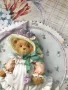 Cherished teddies орнамент за стена 9см диаметър, снимка 4