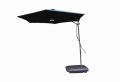 Градински чадър "Лале" LED осветление тъмно син UMB-006B