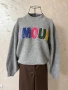 Дамски пуловер с надпис , снимка 4