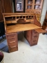 Масивно дъбово писалище в перфектно състояние, снимка 3