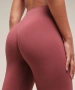 Gymshark Soft Sculpt Leggings Washed Berry Pink - дамски фитнес клин М КАТО НОВ, снимка 3