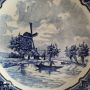 Декоративна чиния са стена "Delft" - антика, снимка 3