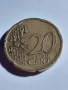 Колекционерска монета - 20 евро цента- 2002г., снимка 3