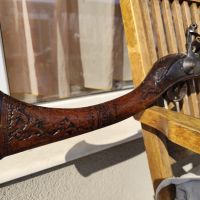 Автентична османска пушка 18 век, снимка 16 - Антикварни и старинни предмети - 45647550