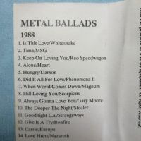 Metal Ballads, снимка 3 - Аудио касети - 45423555