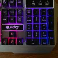 Fury Auminium, снимка 2 - Клавиатури и мишки - 45687493