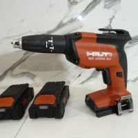 Hilti SD 5000 - 22 / 2 x 2.6 Ah / NURON - Винтоверт за гипскартон, снимка 2 - Други инструменти - 45741123