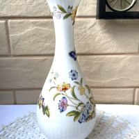 Красива ваза от фин костен порцелан от Англия 3, снимка 8 - Антикварни и старинни предмети - 45674493