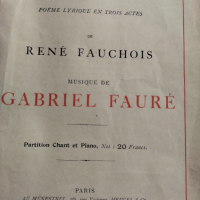 Продавам Антикварна.1913г.PENELOPE GABRIEL FAURE, снимка 2 - Колекции - 44951097